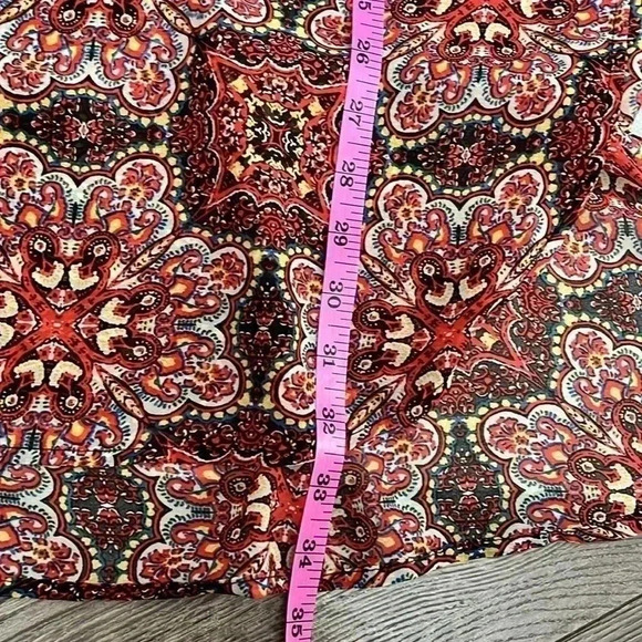 [XL] Anthropologie- Fig and Flower Semi  Sheered 3/4 Sleeve Tunic Blouse - Picture 9 of 10